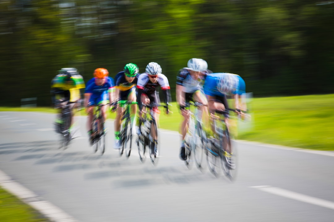 Wielrenner in de Ronde van Vlaanderen